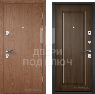 Металлическая входная трехконтурная дверь на дачу ДПК-8965