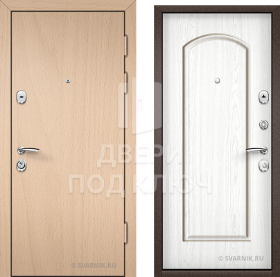 Входная готовая металлическая дверь для коттеджа ДПК-2866