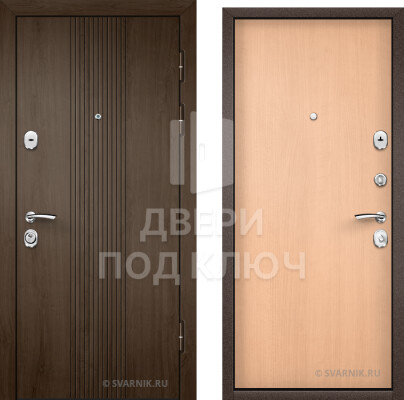 Дверь левая в коттедж ДПК-3434