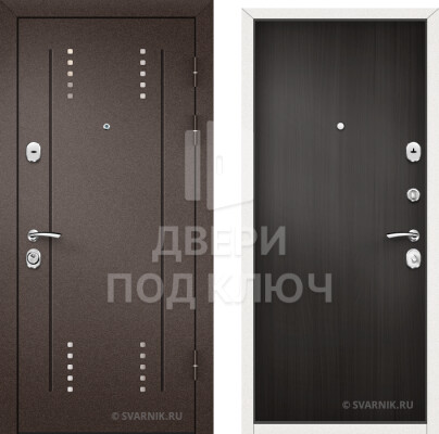 Дверь в офис медный антик ДПК-10937