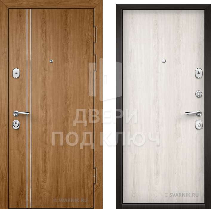 Утепленная входная дверь для дачи ДПК-10072