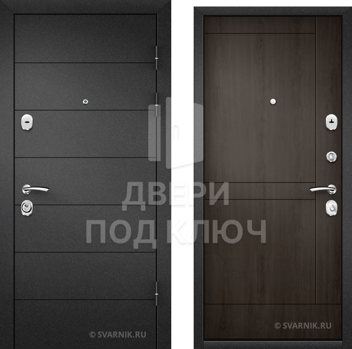 Входная вторая дверь в дом ДПК-2161