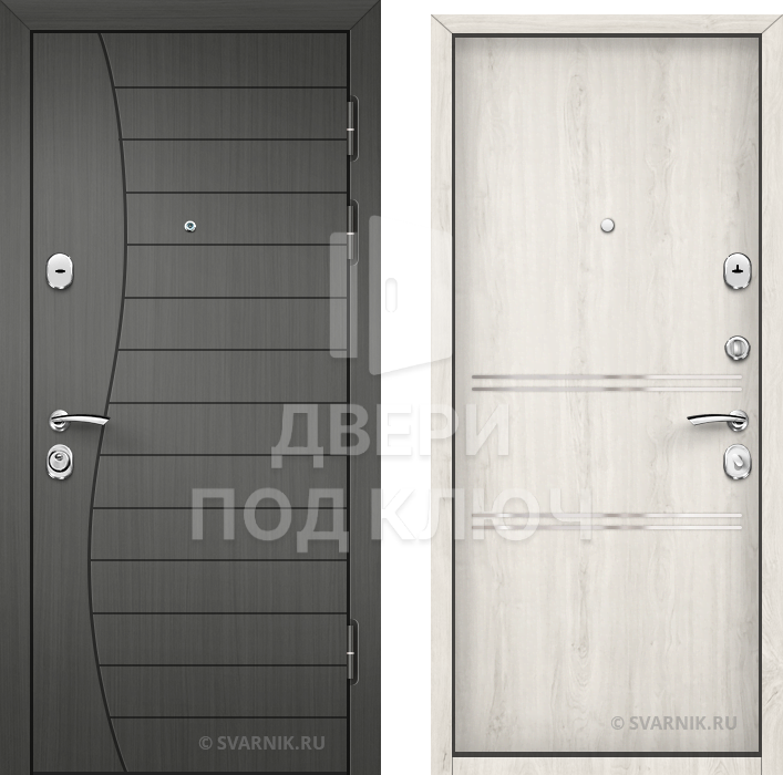 Готовая входная дверь в дом ДПК-2665