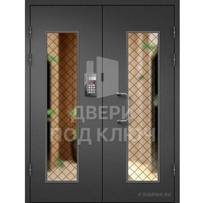 Входная дверь с окном ДПК-13747
