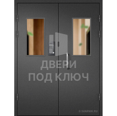 Входная остекленная дверь ДПК-13742